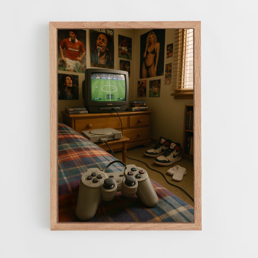 Poster Pixel Blanket – affiche Consoles (vue 4)
